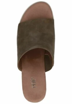 Caprice Muiltjes Met Hak - Cactus Suede -Mode Schoenen 0137ce36e9174f1f9326b49d48bdd7ba