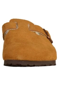 Birkenstock Boston - Pantoffels - Cognac -Mode Schoenen 0412176db5094e3bbbd458ca043619b8