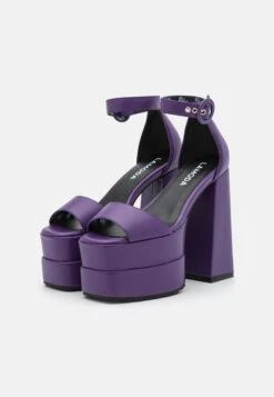 Lamoda Just Coz - Sandalen Met Hoge Hak - Purple -Mode Schoenen 04da448d1f864a6ba9c50c267855059e