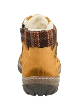 Veterboots - Senfgelb -Mode Schoenen 063218b359f9458298750bc0909a07e0