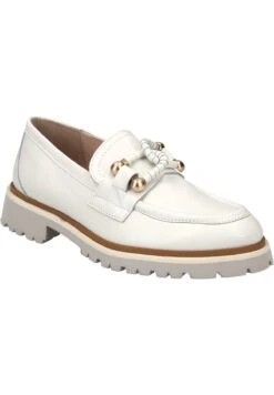 Instappers - Weiß -Mode Schoenen 0710ae898ecd486b9e2884eabce378f5