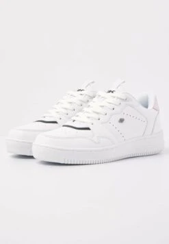 British Knights Aura - Sneakers Laag - White/ Pink -Mode Schoenen 0713342814ee4aeaabd067a4f5e6a938