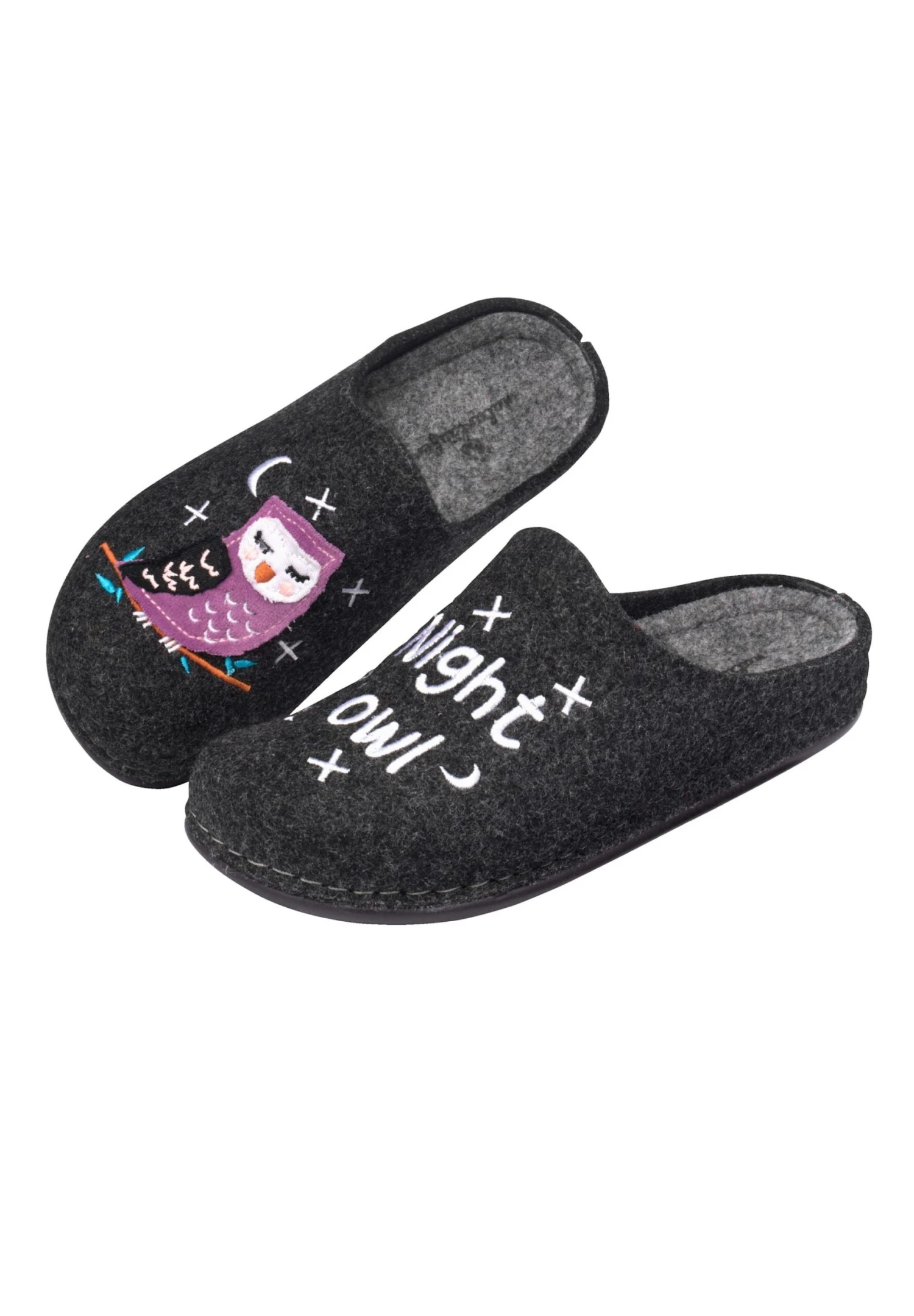 Pantoffels - Dunkelgrau 9 Pantoffels - Dunkelgrau - Afbeelding 7