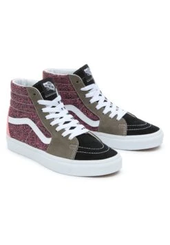 Vans Ua Sk8-Hi - Sneakers Hoog - Dark Green -Mode Schoenen 0ec3257fb219416b9265ba369afda1c2