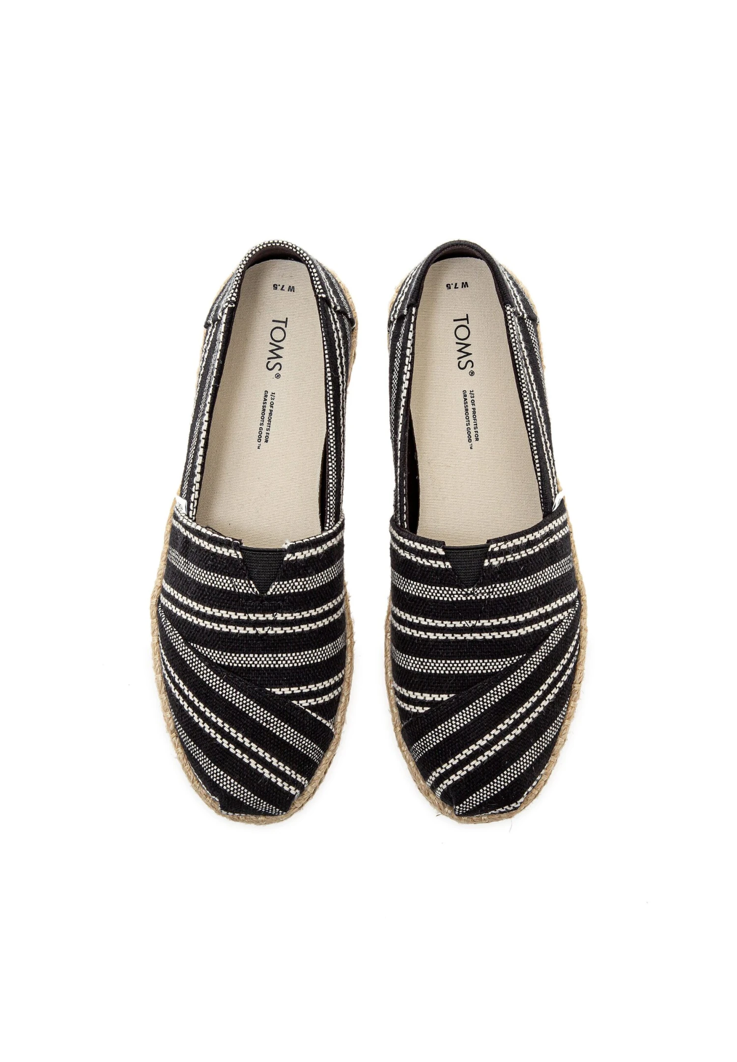 Toms 10017852 Wm Alpargata Rope- Espadrilles - Black 5 Toms 10017852 Wm Alpargata Rope- Espadrilles - Black - Afbeelding 3