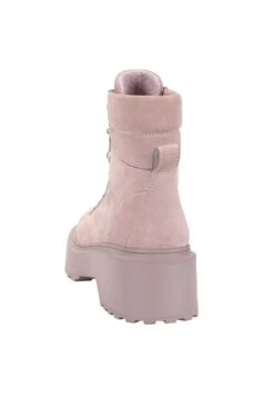 Ekonika Schnürstiefeletten - Enkellaarsjes Met Plateauzool - Lilac -Mode Schoenen 132b44c01aa244ecb3d77bf01a6e425d