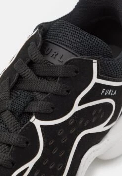 Furla Lace Up - Sneakers Laag - Nero/Talco -Mode Schoenen 1349362c56c9470faa95cebc1c294272