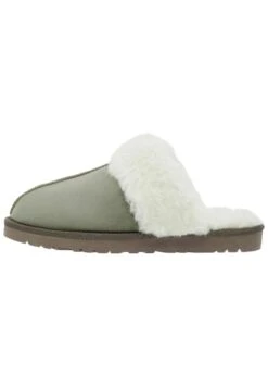 Bianco Biasweetie - Pantoffels - Olive -Mode Schoenen 144a982335ba4416b4033d1ef18752ae