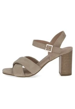 Caprice Sandalen Met Hoge Hak - Cement Suede