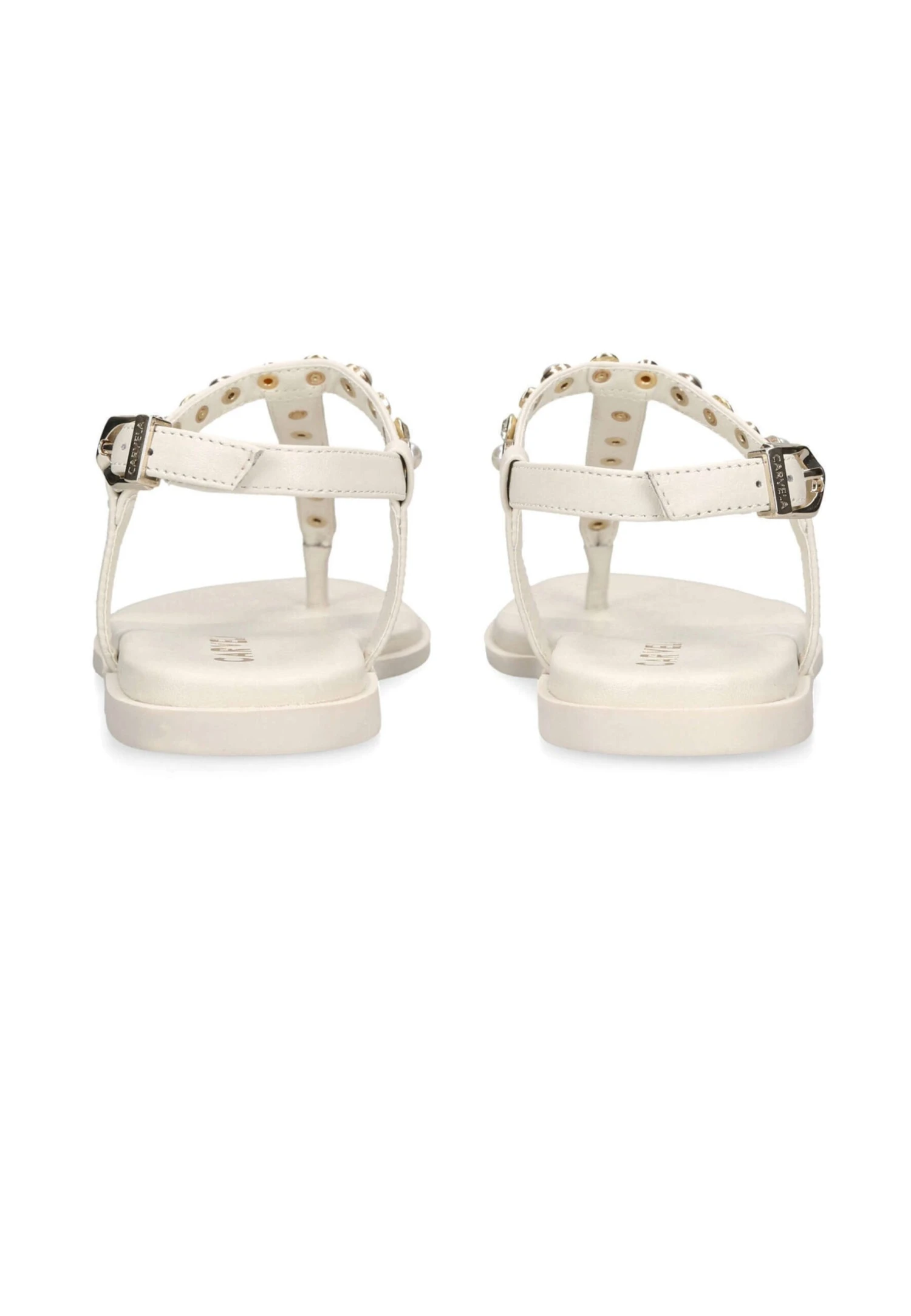 Carvela Precious T Bar - Badslippers - Bone 6 Carvela Precious T Bar - Badslippers - Bone - Afbeelding 4