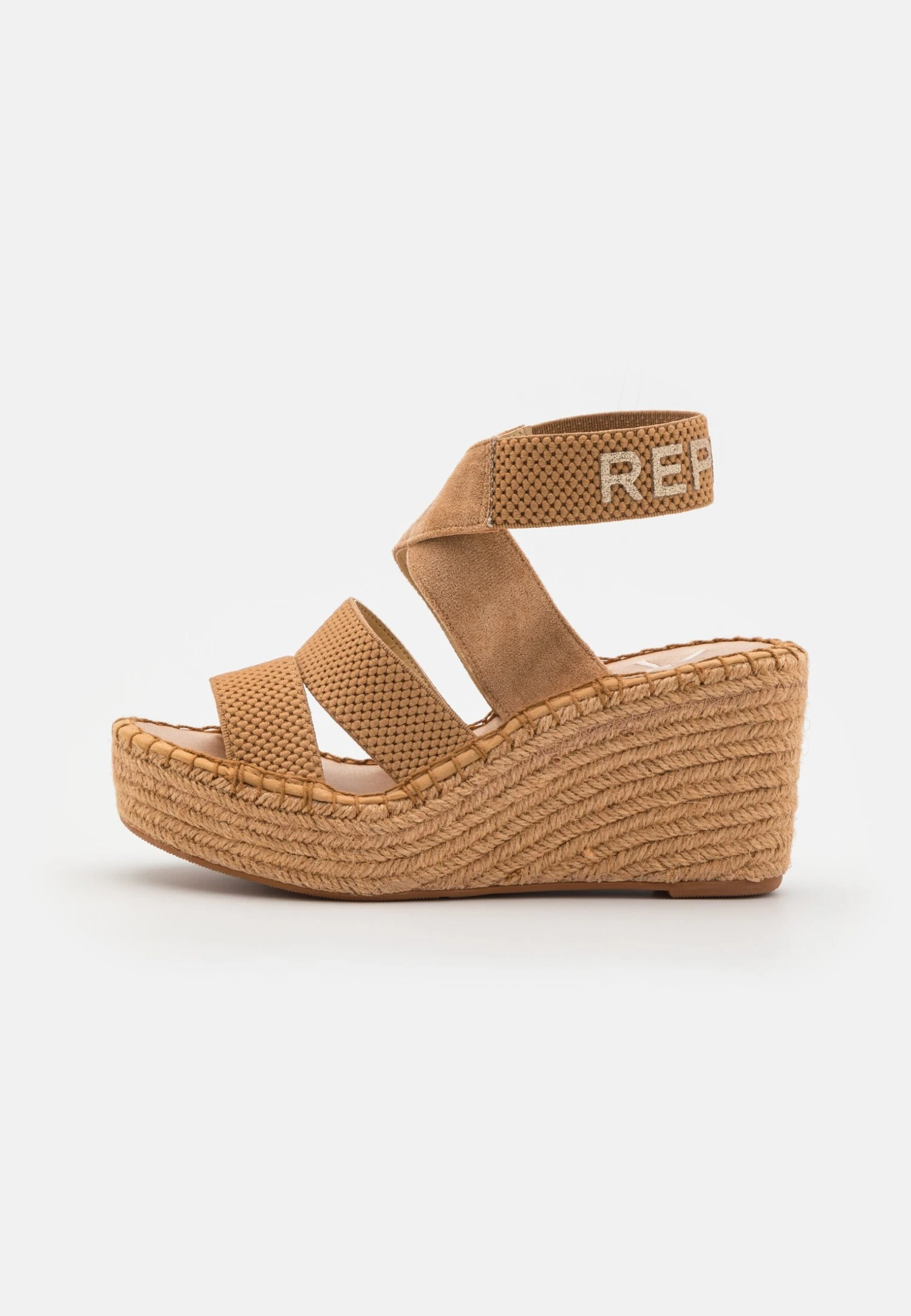 Replay Susan - Sandalen Met Plateauzool - Beige 4 Replay Susan - Sandalen Met Plateauzool - Beige - Afbeelding 2
