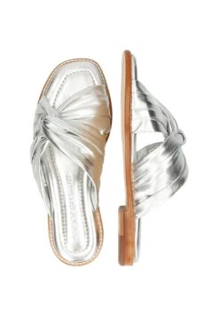 MELVIN & HAMILTON Elodie 22 Nappa Talca Silver Natural - Pantoffels - Silber -Mode Schoenen 22901755539942668a64306f15db94ab