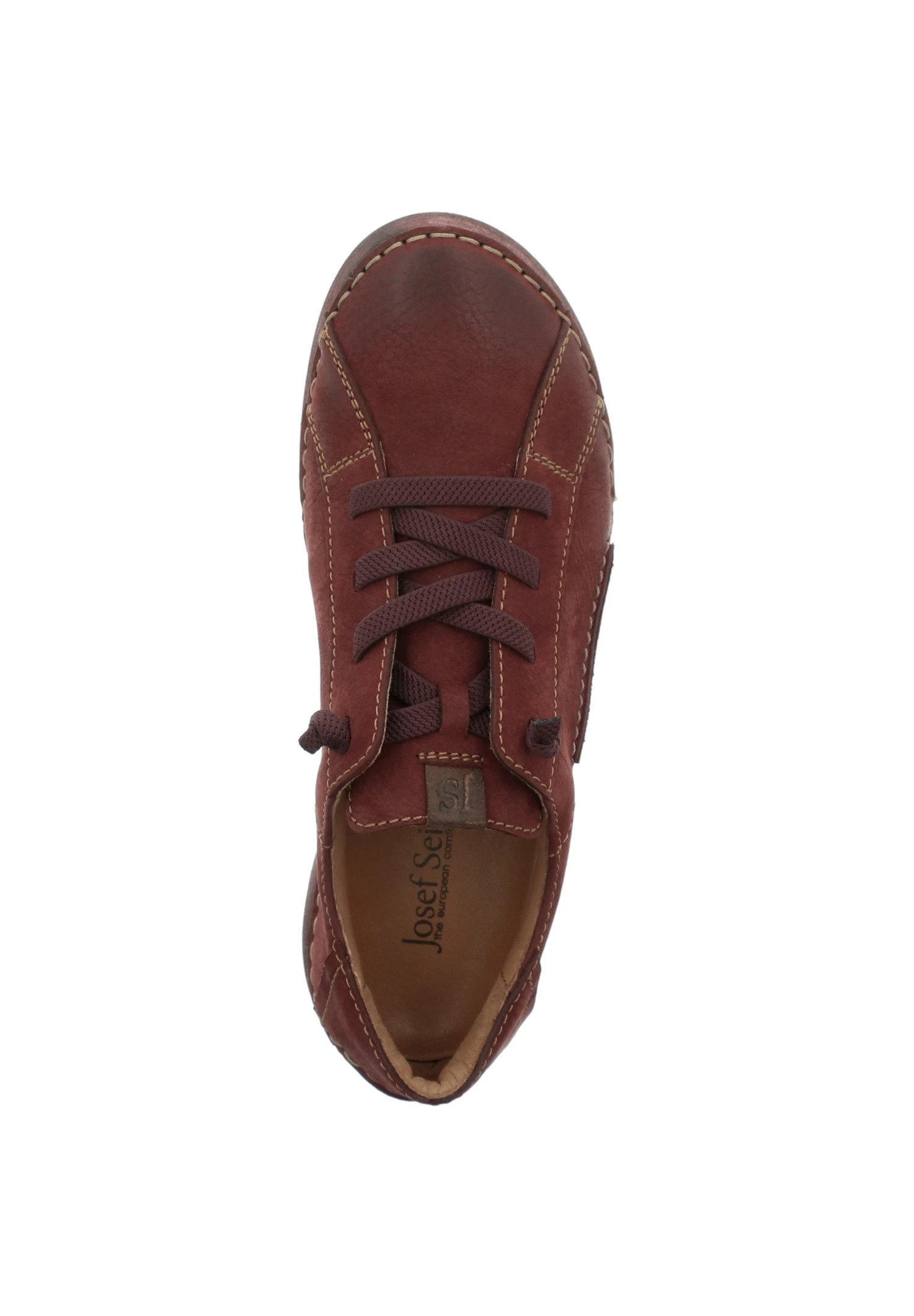 Josef Seibel Sportieve Veterschoenen - Bordo 4 Josef Seibel Sportieve Veterschoenen - Bordo - Afbeelding 2