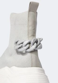 DeFacto Sneakers Hoog - Grey -Mode Schoenen 272835d8846e4b94bc015f808f244228