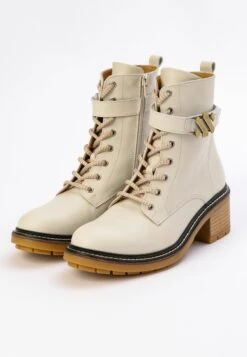 Roxanne - Veterboots - White -Mode Schoenen 277185ca6e3e4dcdb4398e253098afd4