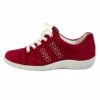 Sportieve Veterschoenen - Rot -Mode Schoenen 2a6df937e1ca4f5489927eee39a8b1a2