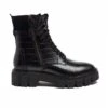 Pod Lola - Veterboots - Black Croc -Mode Schoenen 2cca324663fe4e38b006e886bed61145