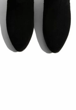 Lucilla- Korte Laarzen - Black Suede -Mode Schoenen 2f0bd62f278d4a6f8b460c8fd10d8a2b