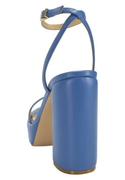 Riemchen - Sandalen Met Plateauzool - Denim -Mode Schoenen 30ceda3498bd4d5494becd2b68c7b052