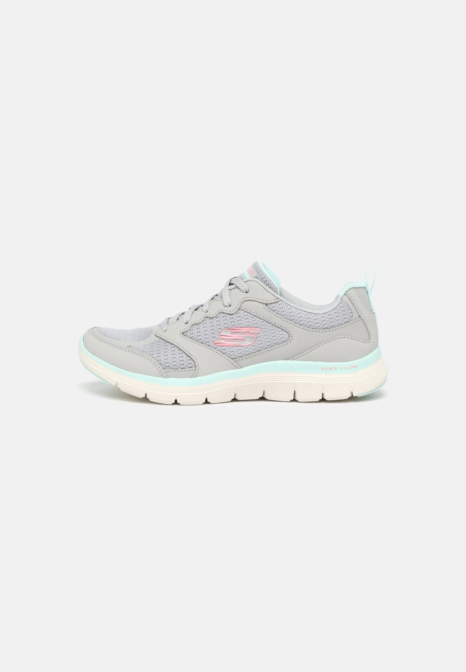 Flex Appeal - Sneakers Laag - Gray/Light Blue 4 Flex Appeal - Sneakers Laag - Gray/Light Blue - Afbeelding 2