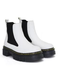 Korte Laarzen - White