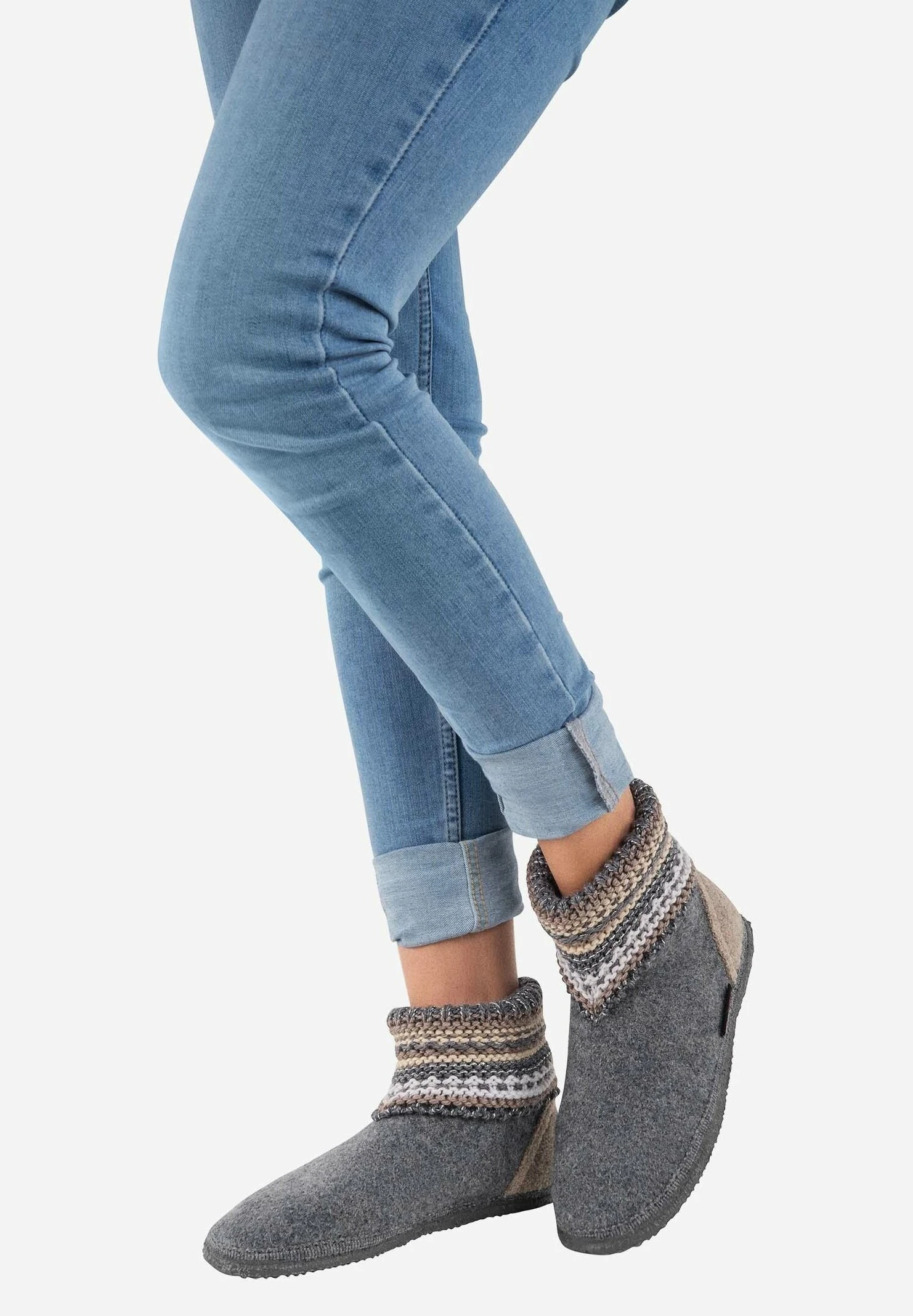 Giesswein Kiel - Pantoffels - Schiefer 3 Giesswein Kiel - Pantoffels - Schiefer