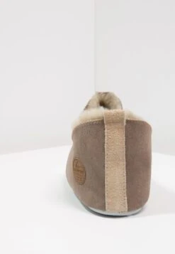 Shepherd Lina - Pantoffels - Stone -Mode Schoenen 3e9784a30a254efc8648f21d62b4a1dc