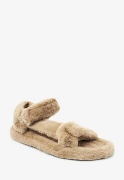 Next Elastic Back Standard - Pantoffels - Camel Brown -Mode Schoenen 3eff4e5cac3940bd8b48cb0d0305ba10