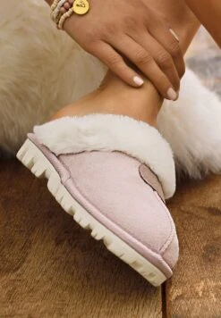 Plüsch - Pantoffels - Rosé