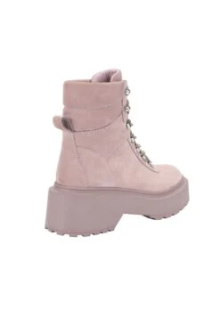 Ekonika Schnürstiefeletten - Enkellaarsjes Met Plateauzool - Lilac -Mode Schoenen 437ada17ae6d442487e903176eb15139