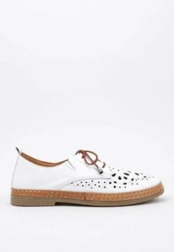 Samos - Sportieve Veterschoenen - White -Mode Schoenen 43b8af4566d346c48c6afe178e033fa4