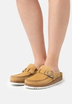 Birkenstock Buckley Narrow Fit - Pantoffels - Latte Cream