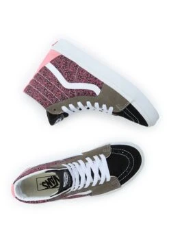 Vans Ua Sk8-Hi - Sneakers Hoog - Dark Green -Mode Schoenen 45a28f2ed2a64142b177e9ccd124938c