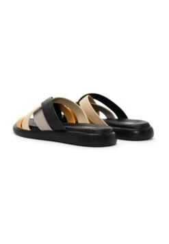 Muiltjes - Yellow/Black/Beige -Mode Schoenen 46058124561941269fb282371ca10c0a