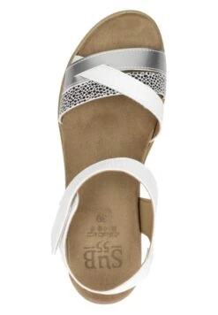 Romi- Sandalen Met Sleehak - Wit -Mode Schoenen 46f279faed2743a48a72c31f3d778d21