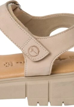 Tamaris Sandalen Met Plateauzool - Antelope Nubuc -Mode Schoenen 478e2bebed8c4d1da57f4123cb5944a4