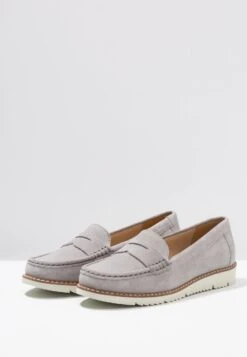 Anna Field Comfort Leather - Instappers - Grey -Mode Schoenen 4c4570f7d8534c099ae427e8c80cf336