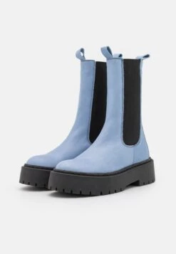Bianco Biadeb Long Boot - Enkellaarsjes Met Plateauzool - Light Blue 10 Bianco Biadeb Long Boot - Enkellaarsjes Met Plateauzool - Light Blue -Mode Schoenen 4dd53218ec784faebe4f95b590a25152