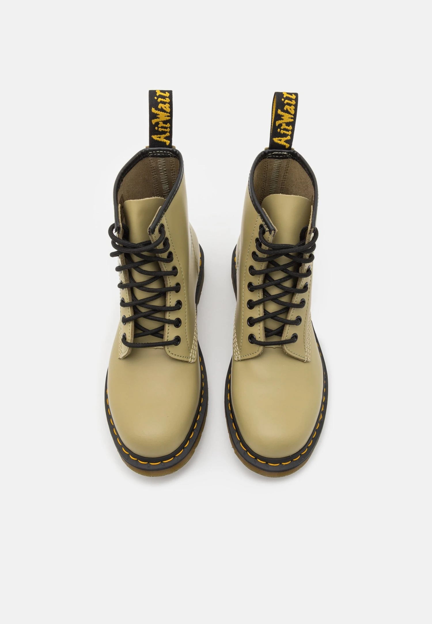 Dr. Martens 1460 Unisex- Veterboots - Pale Olive Smooth 6 Dr. Martens 1460 Unisex- Veterboots - Pale Olive Smooth - Afbeelding 4