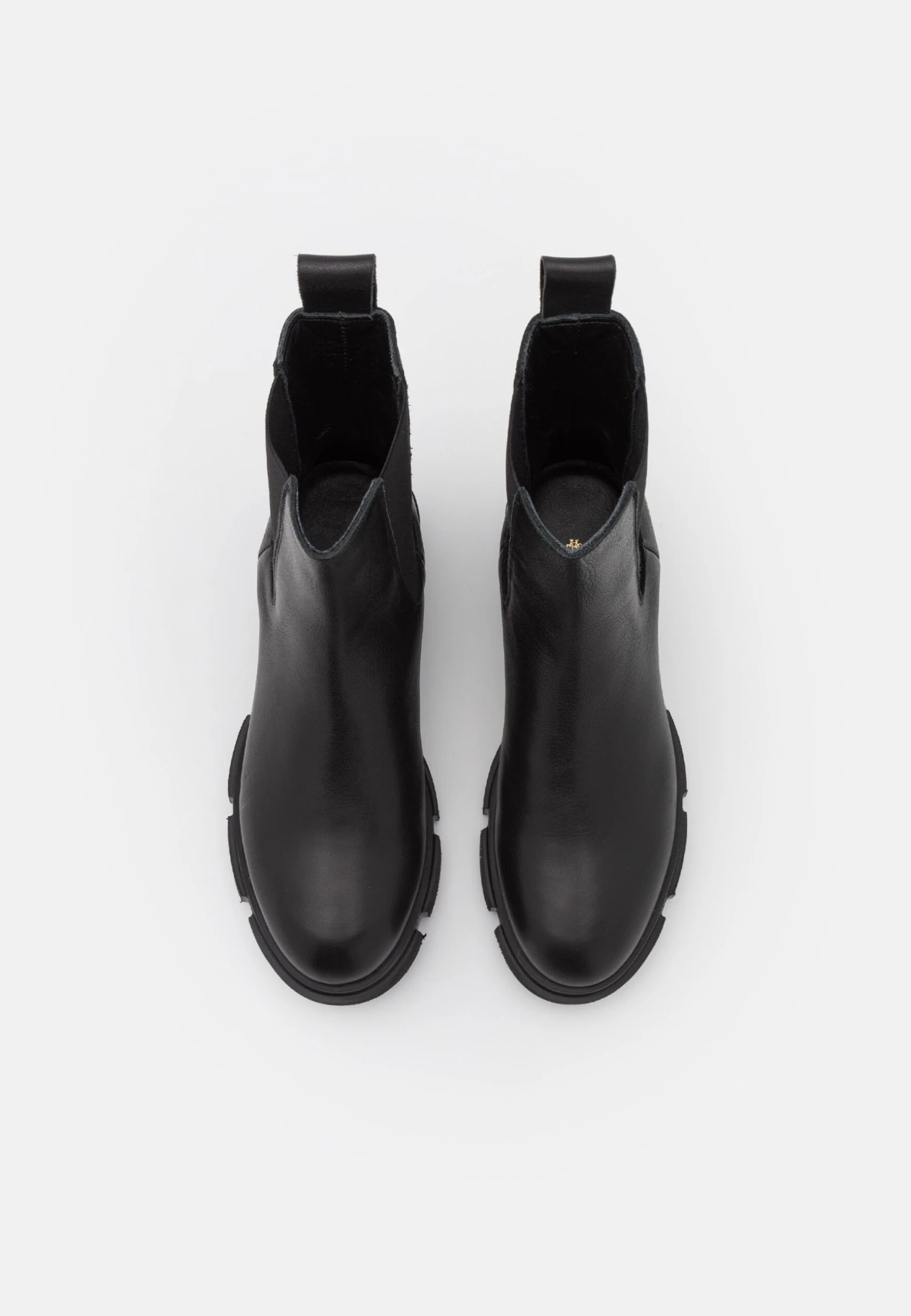 COPENHAGEN Vitello - Enkellaarsjes Met Plateauzool - Black 8 COPENHAGEN Vitello - Enkellaarsjes Met Plateauzool - Black - Afbeelding 6