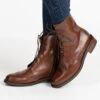 Dreimaster Veterboots - Dunkelbraun -Mode Schoenen 4fc369ac735a43148298c4289646bb0e