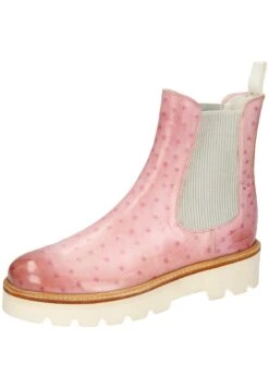 MELVIN & HAMILTON Leonie 5 Vegas Ostrich Pale - Korte Laarzen - Rosa -Mode Schoenen 50d487d3655c43f9a63bd4b9f420467b