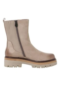 Marco Tozzi Guido Maria Kretschmer - Enkellaarsjes Met Plateauzool - Taupe Comb -Mode Schoenen 542e4533cc5e408c88a7ffb2f9b43466