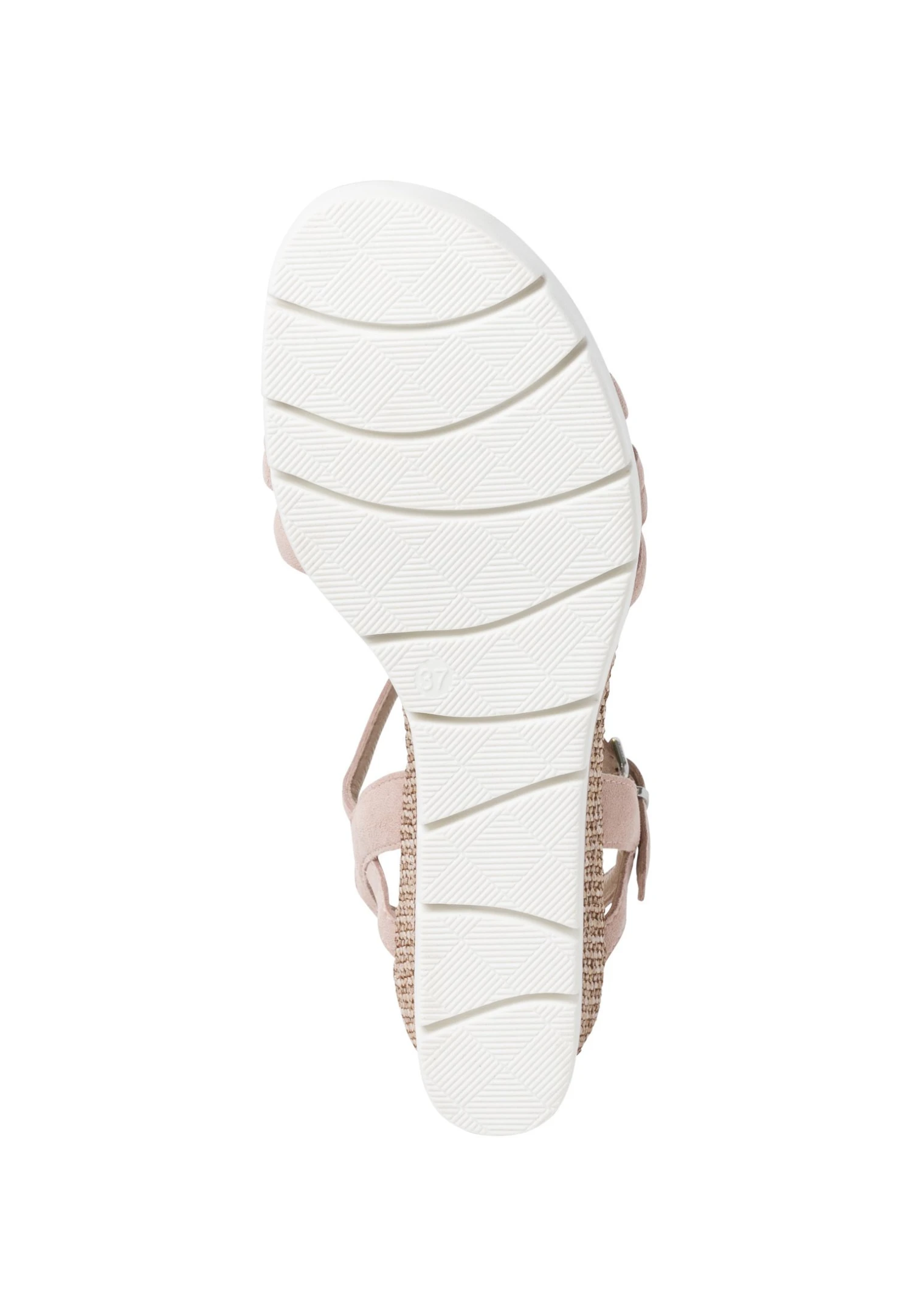 Marco Tozzi By Guido Maria Kretschmer - Sandalen Met Sleehak - Rose Suede 6 Marco Tozzi By Guido Maria Kretschmer - Sandalen Met Sleehak - Rose Suede - Afbeelding 4