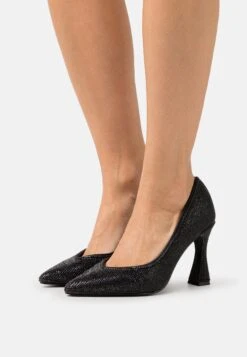 Bianco Bialuxe Glitter - Hoge Hakken - Black