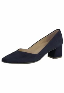 Paul Green Klassieke Pumps - Samtziege Blau Natur -Mode Schoenen 58d468dc9c7641148eb946ef0a1b4aec