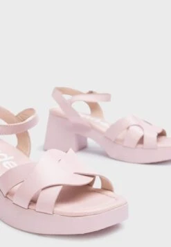 Wonders Georgina- Sandalen Met Plateauzool - Pink -Mode Schoenen 5b8ccc23f04f40f18b39ab2cb9fe0a10