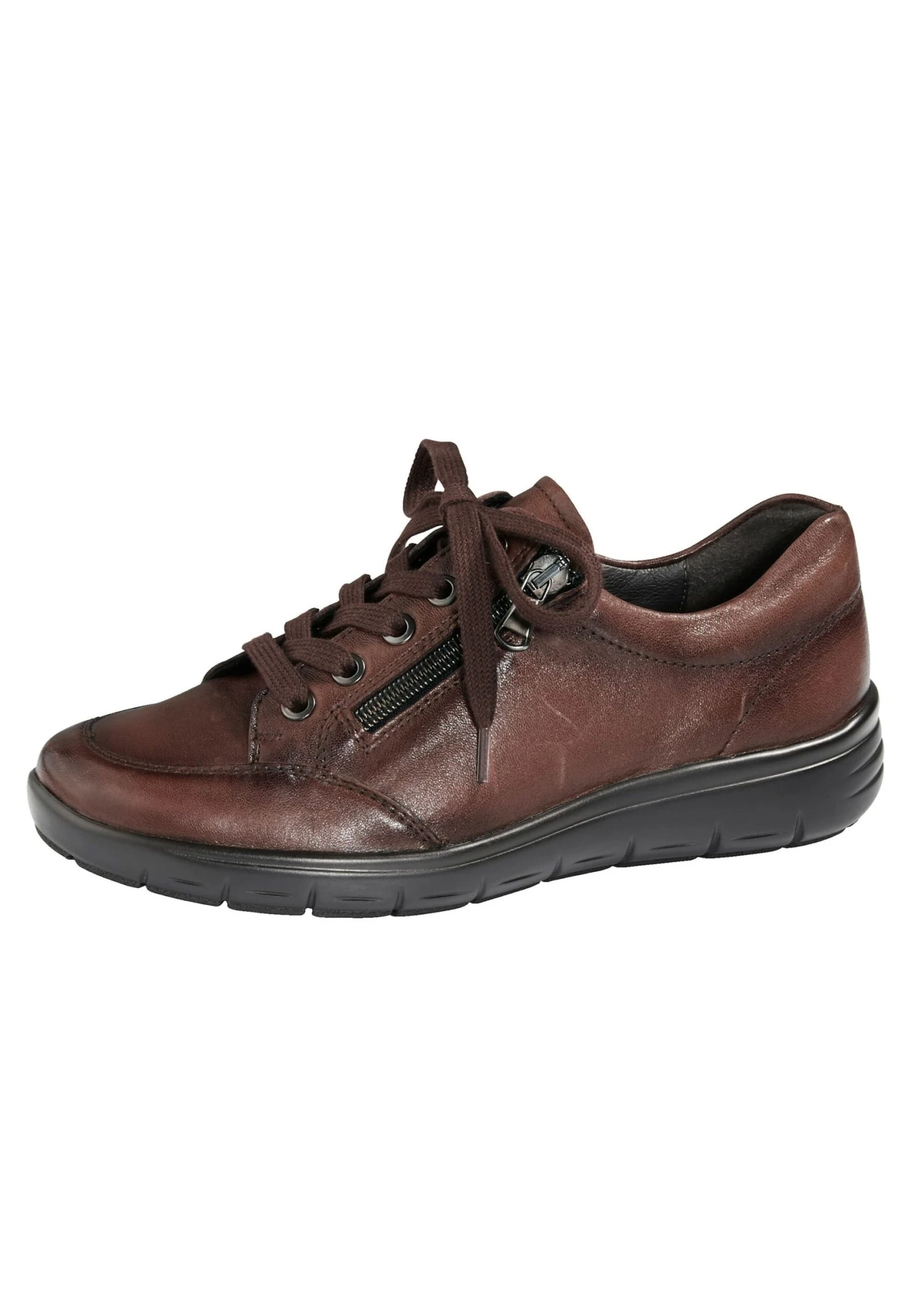 Sportieve Veterschoenen - Cognac 5 Sportieve Veterschoenen - Cognac - Afbeelding 3