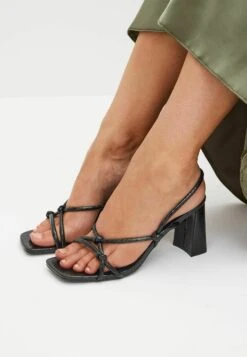Next Forever Comfort Knotted Standard - Sandalen - Black -Mode Schoenen 609706b0e61244069f6d7382afb0cff4