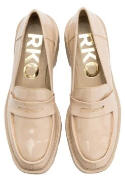 Mocassins - Beżowy -Mode Schoenen 610102f5031d45e1bde4024d012ce453